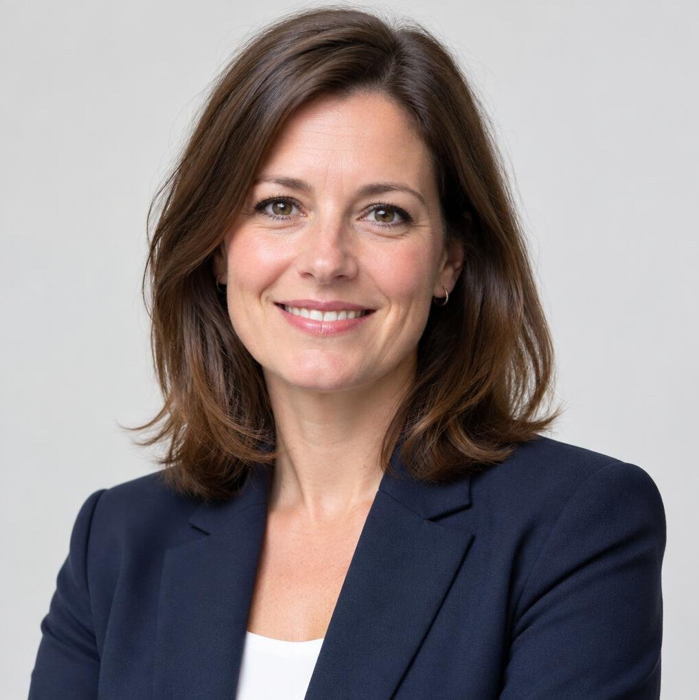 Portrait of a smiling professional woman in a blazer